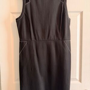 Express Classic Black Sleeveless Sheath Dress